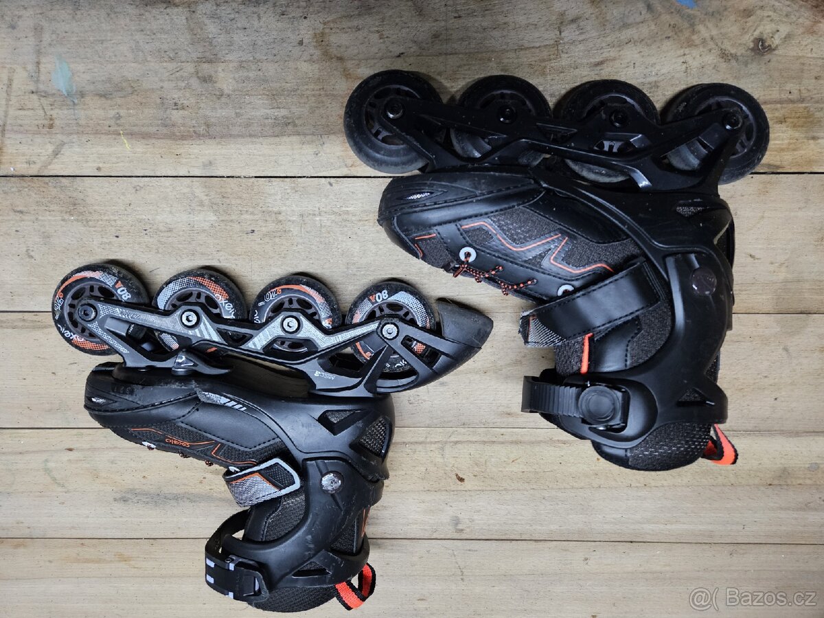 Prodám inline brusle Decathlon - 7