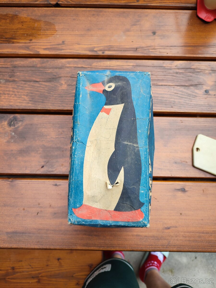 Retro hračka tučňáka - 7