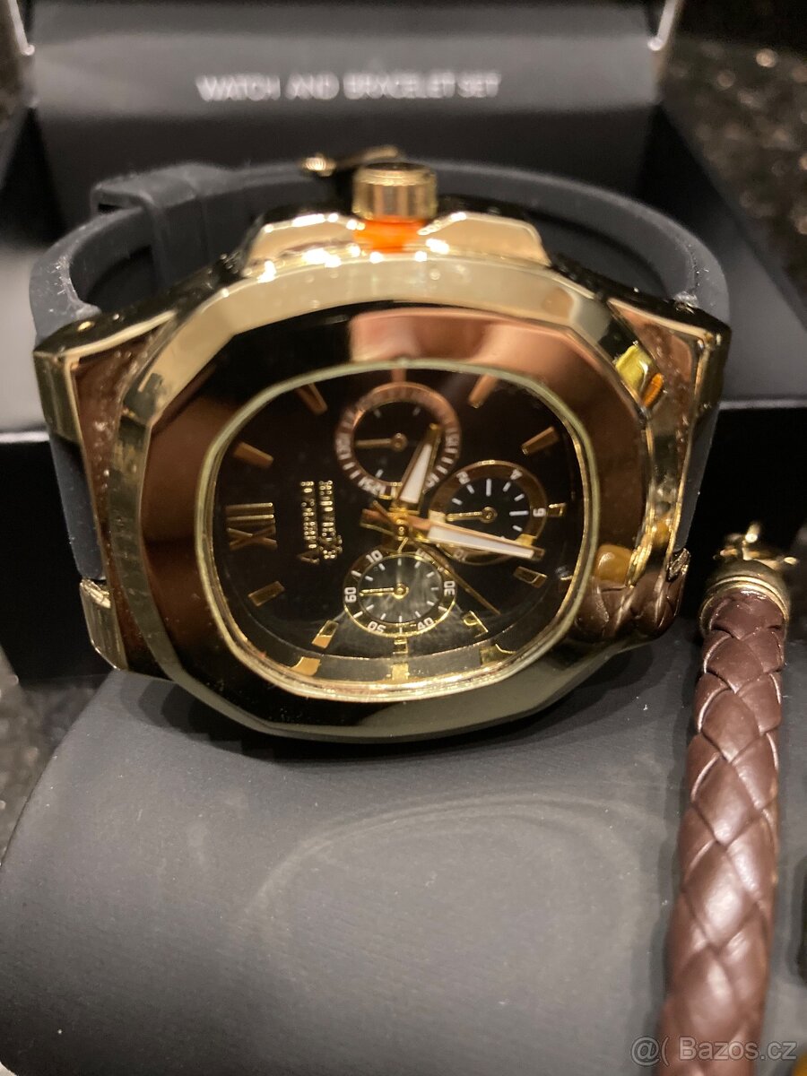 Zlaté hodinky NOVÉ - 7