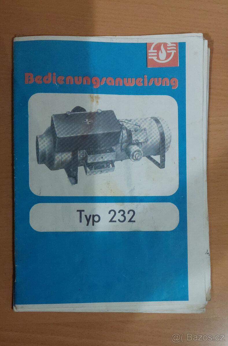 NOVÉ nezávislé topení Webasto SIROCCO - typ 232.01 - 7