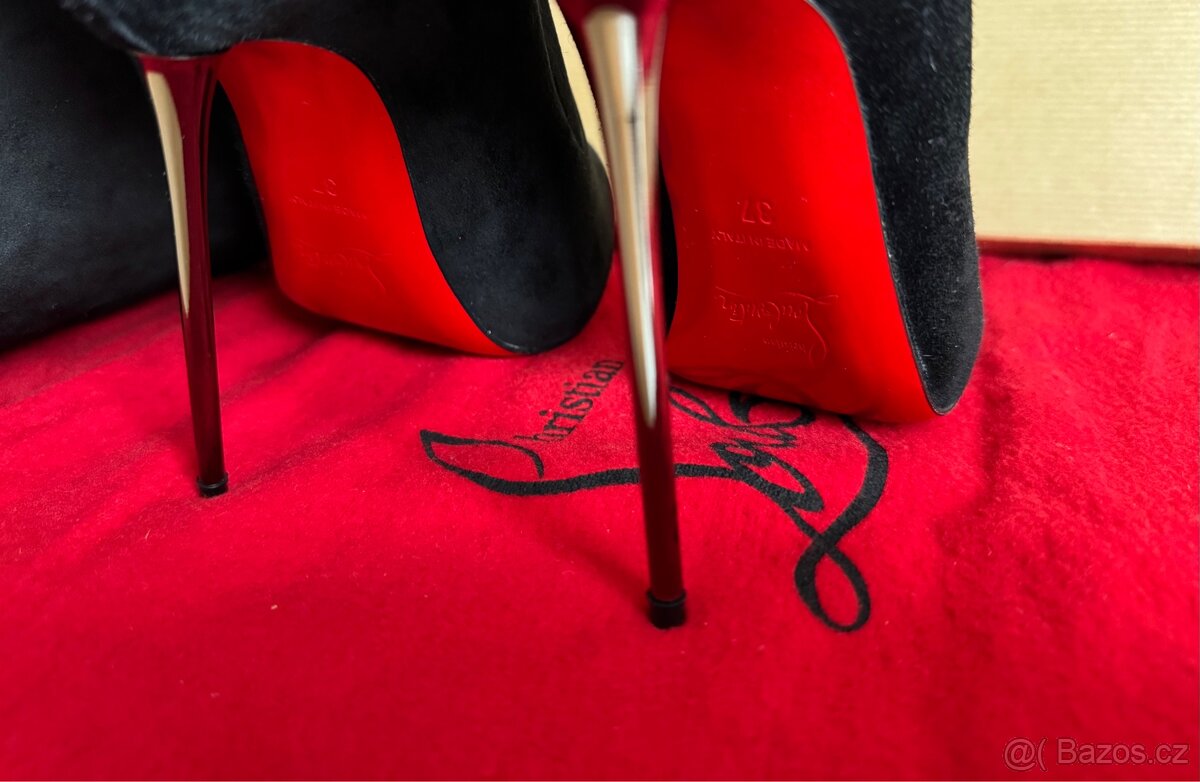 Christian Louboutin Big Lips thigh boot 120 - 7