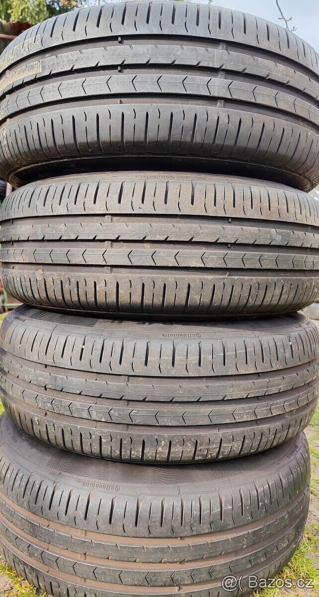 Letní sada VW r15 5x112 et50 Continental 195/65/15 - 7