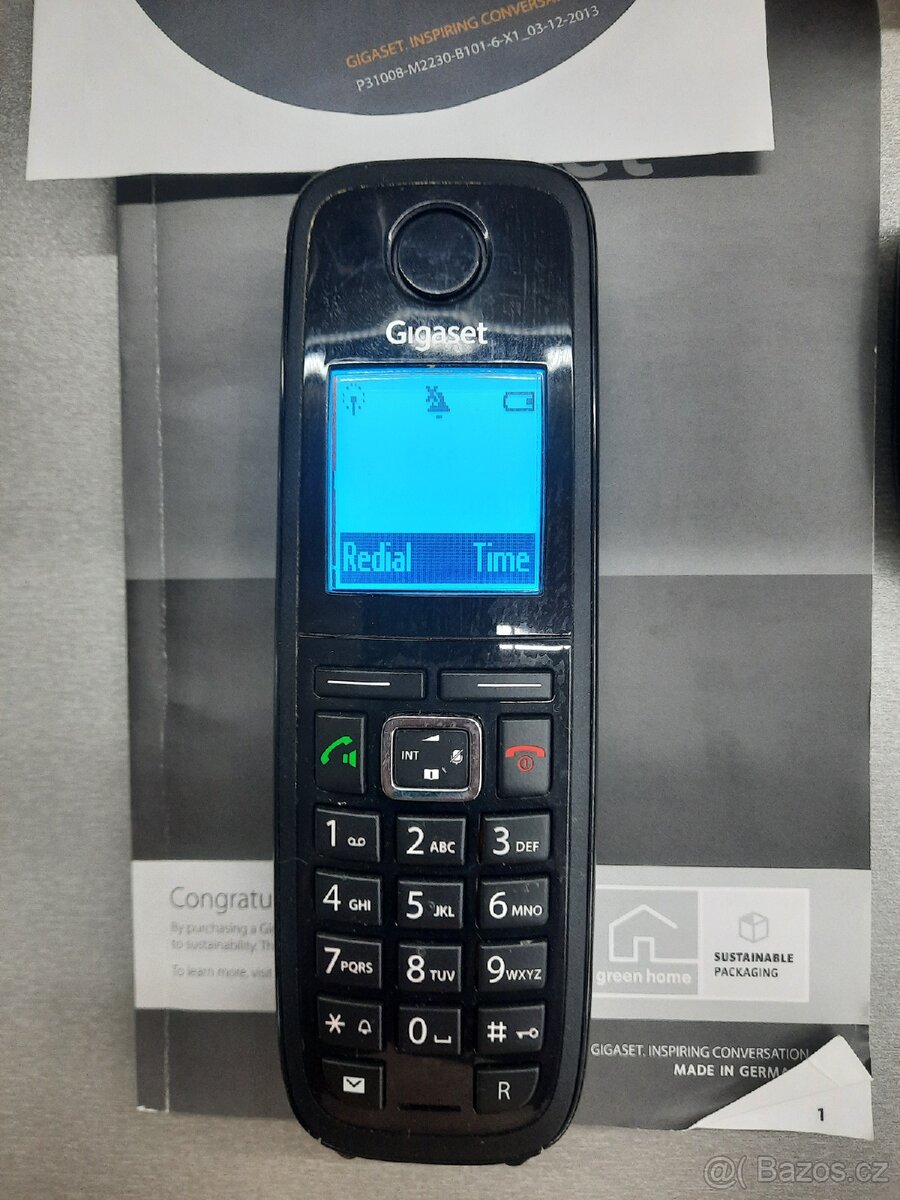 Siemens Gigaset A510 IP bezdrátový telefon - 7