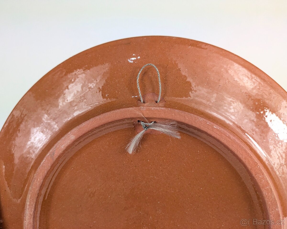 Retro keramický talíř - 7