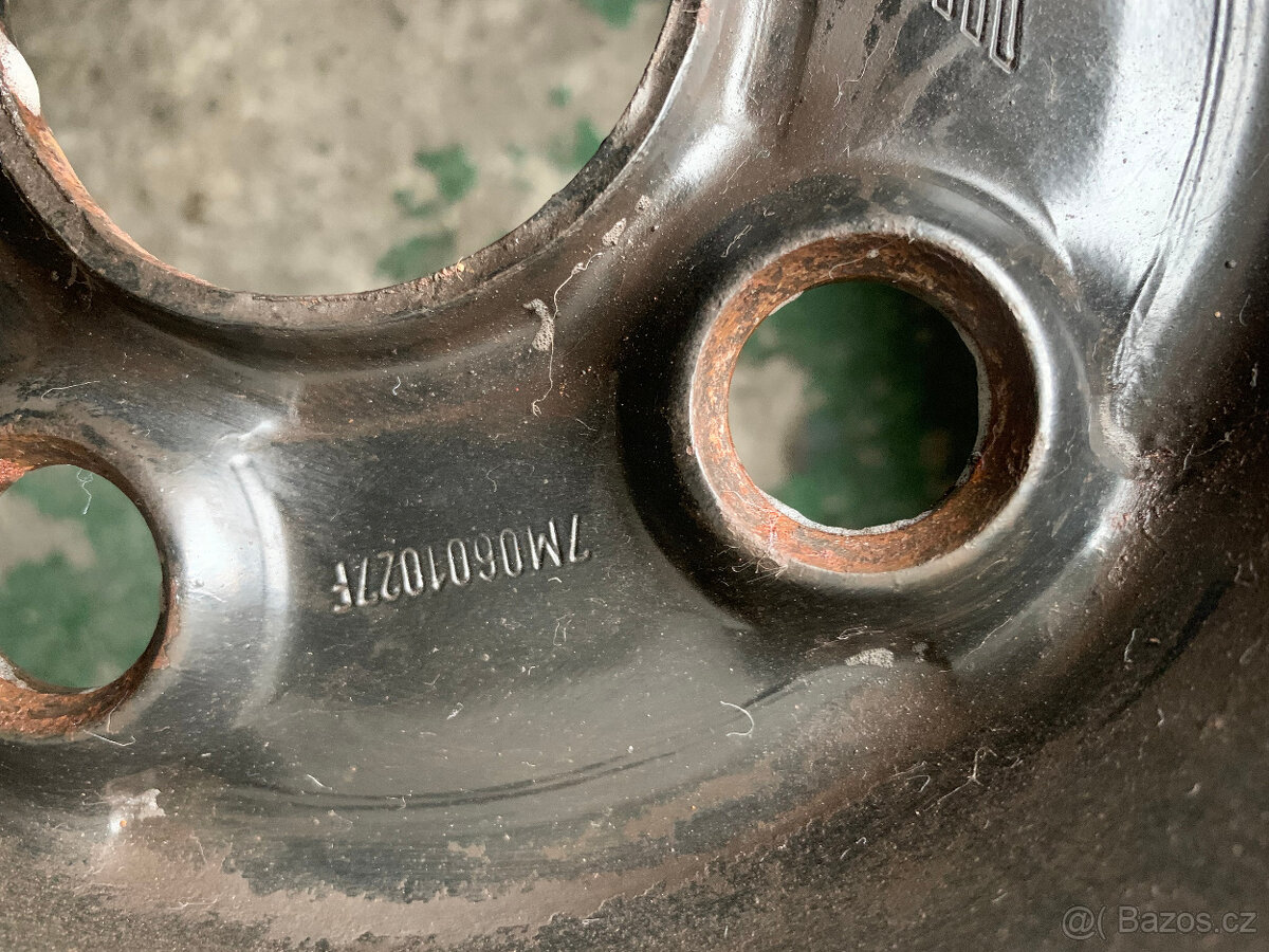 Prodám 4KS plechových disků Ford ,Volkswagen, Seat - 7