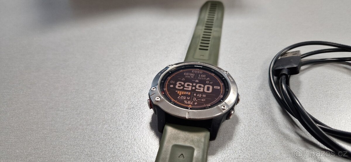 Garmin Fenix 6 silver 47mm - 7