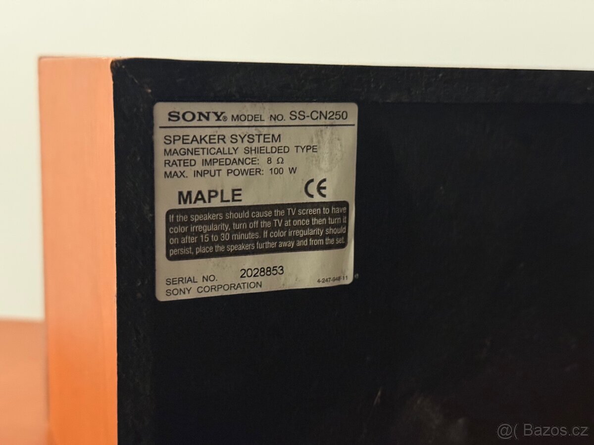 Sony receiver + 5.0 reproduktory - 7