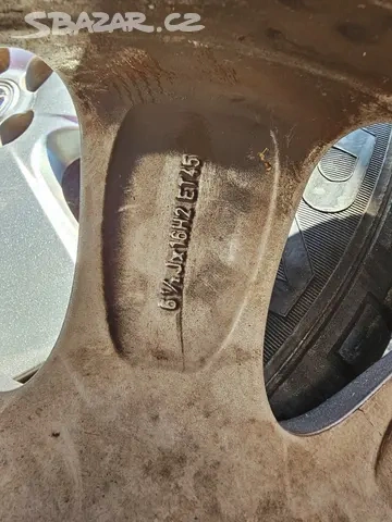 Prodám sadu alu kola Original Toyota - 7