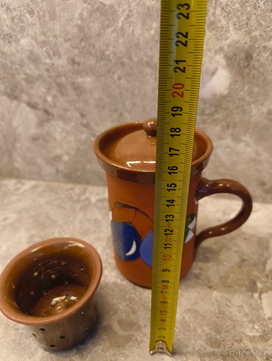 Hrníček na bylinky,misky, cukřenka - 7