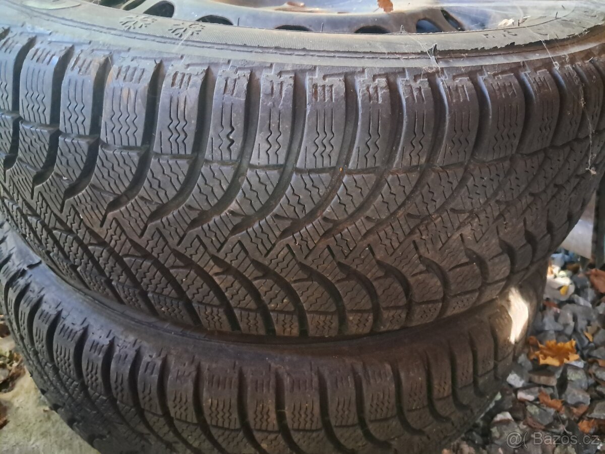 VW GOLF 4 disky + zimní pneu 205/55R16 - 7