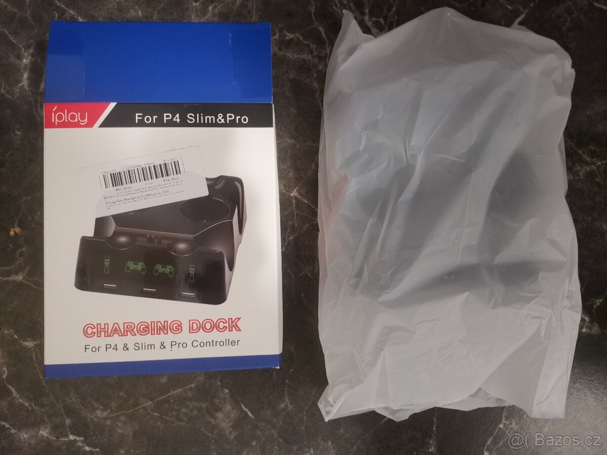 Nabíjecí základna pro move a ps4 ovladače - 7