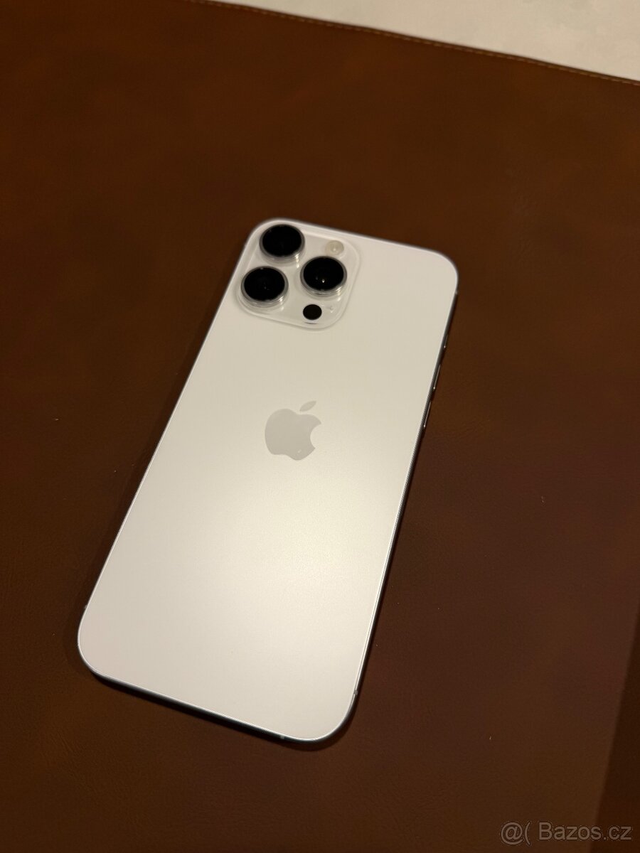 Iphone 16 pro max bily titan 256gb - 7