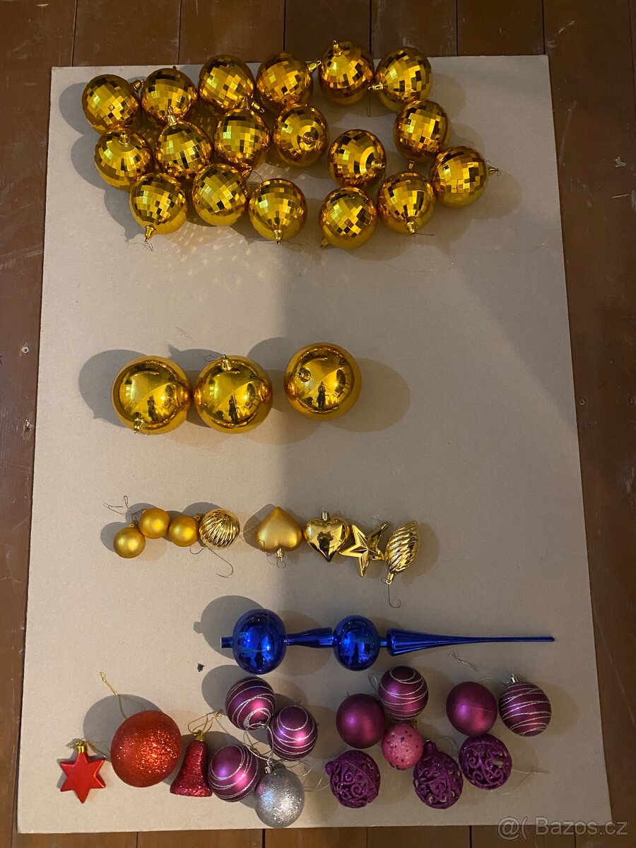 Vánoční ozdoby - mix - 7