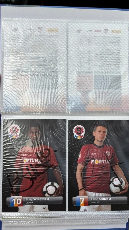 Sbírka podpisových karet - 7