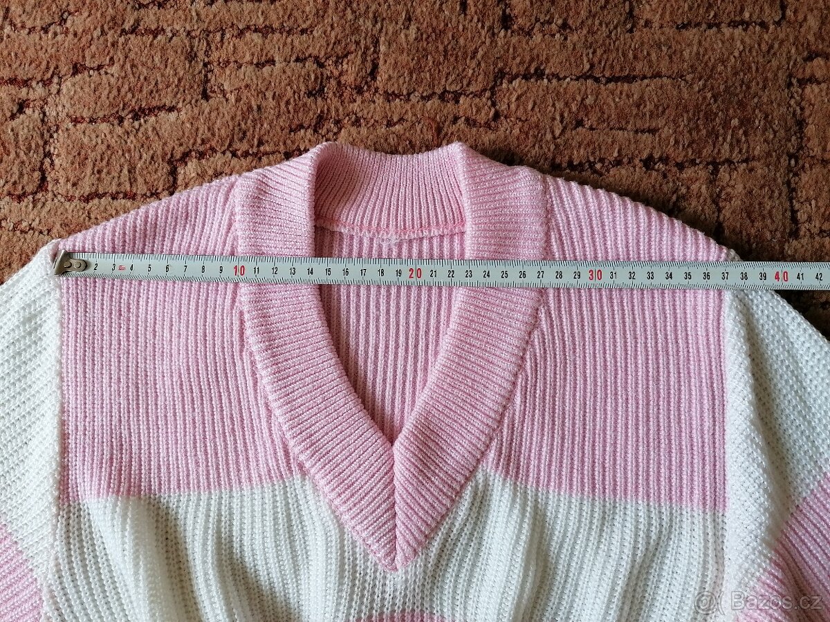 4x dámský dlouhý svetr - 7