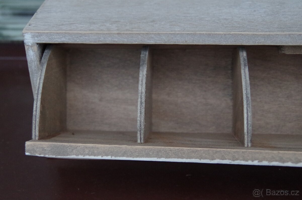 Dřevěná krabička na čaj - 7