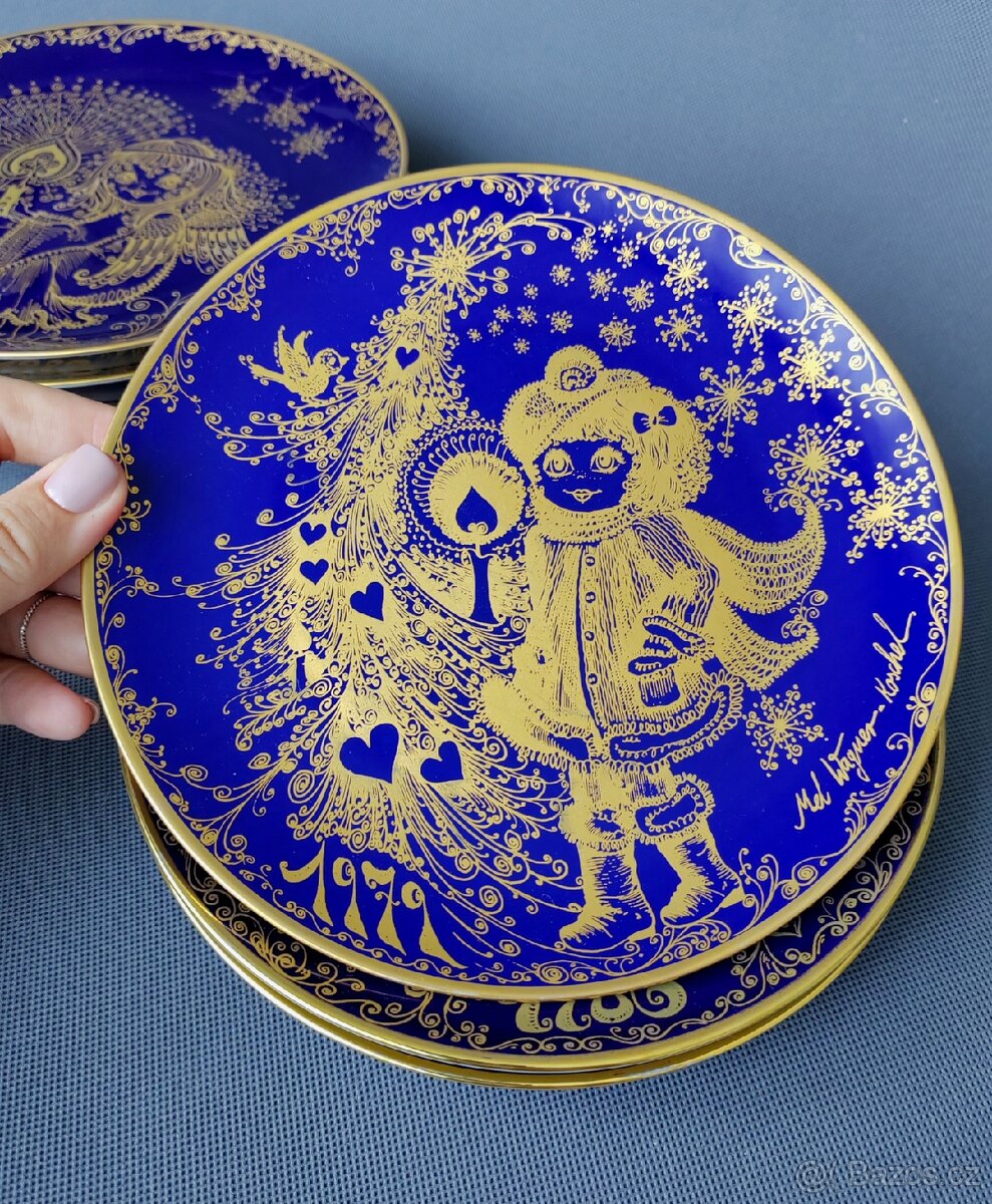 Limitovaná edice vánočních talířů od Tirschenreuth - 7