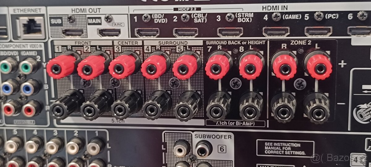 Predám 7.2 AV receiver Onkyo TX-NR 656 - 7