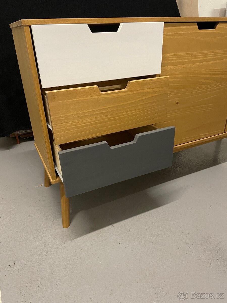 Komoda z borovicového dřeva Cusco - 7