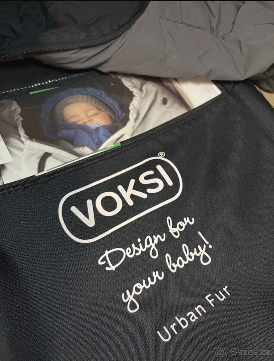 Dětský péřový fusak VOKSI do kočárku - 7