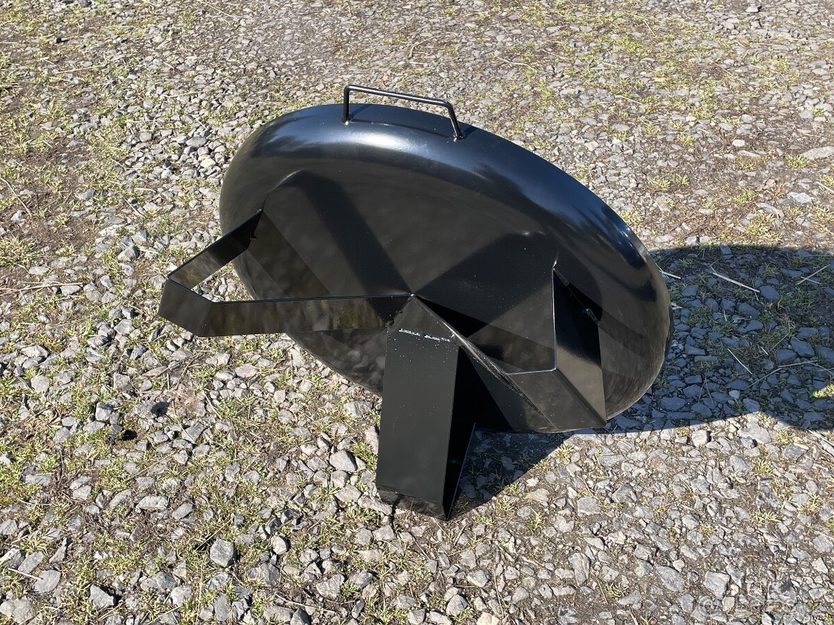 Přenosné ohniště, topeniště, gril, 60cm. - 7