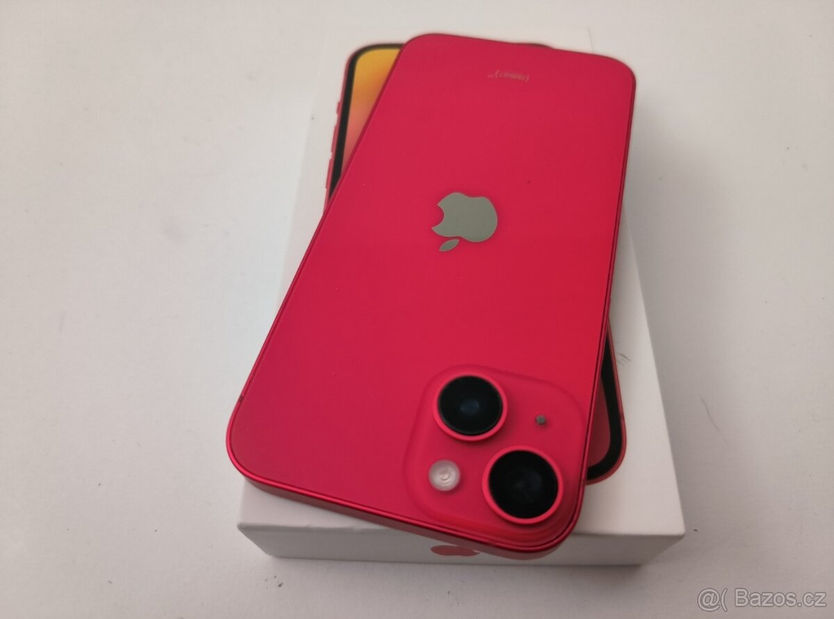 apple iphone 14 128gb Red 100% Batéria - 7