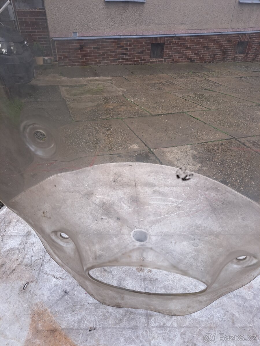 Jawa 250,350 kývačka panelka přední plexi štít - 7