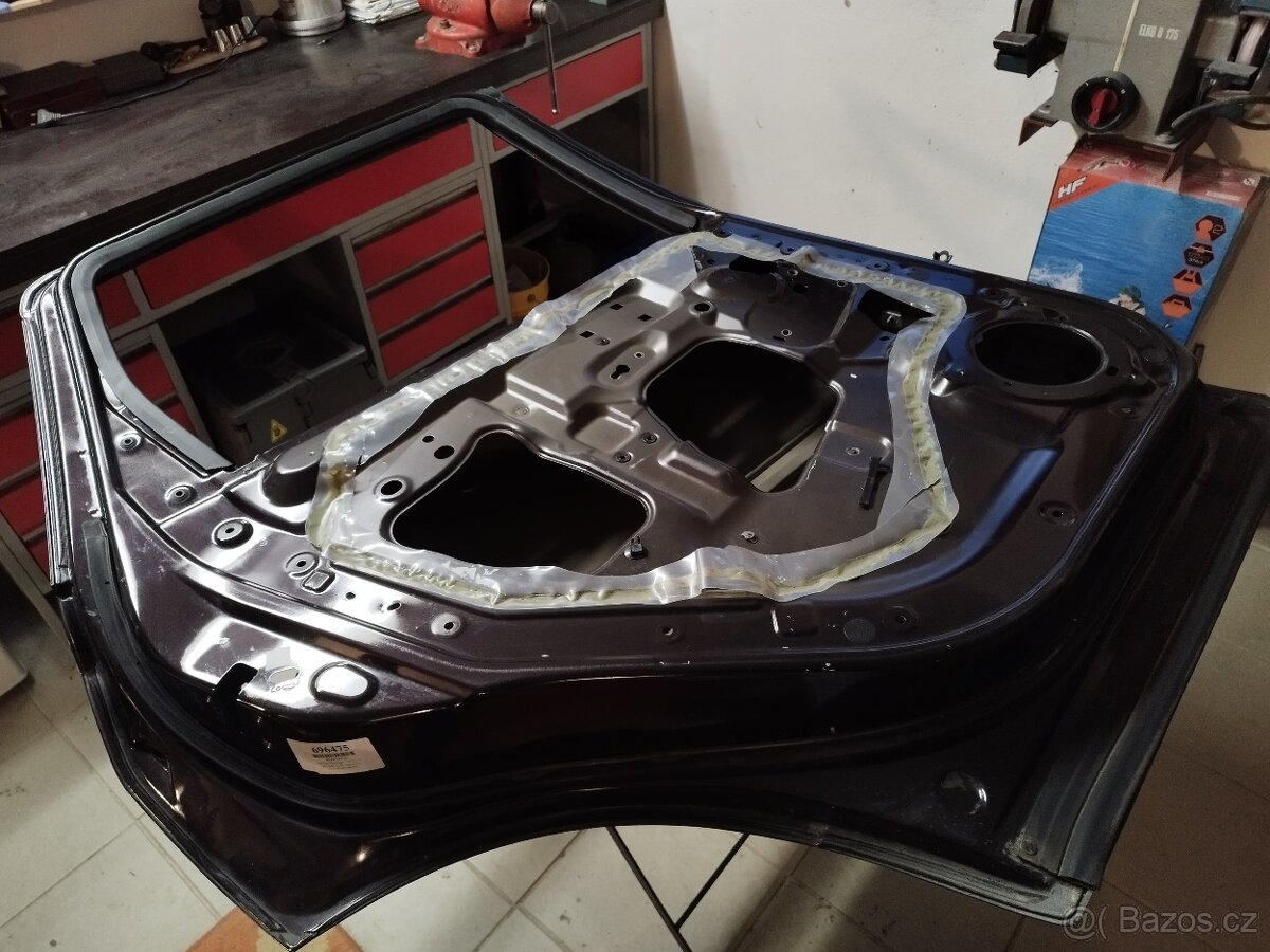 dveře levé zadní NISSAN QASHQAI 1 a LIFT 11R +2 černé - 7