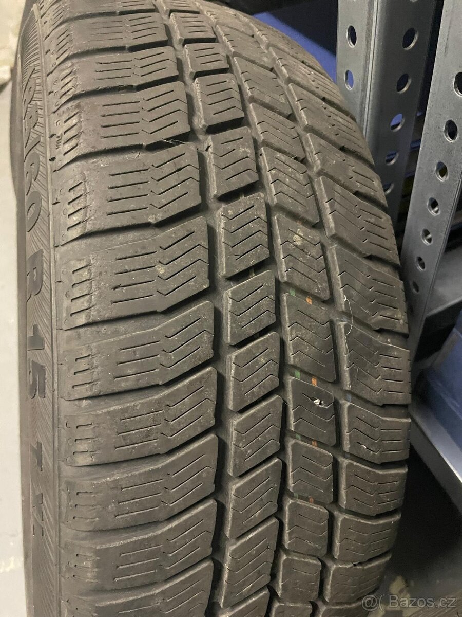 Plechové disky 15" včetně zimních pneu - 7