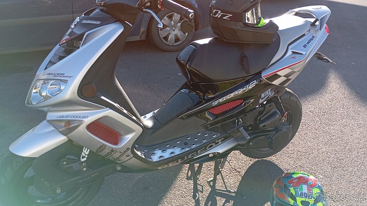 Peugeot S1 Speedfight2 SilverSport LiquidCooled - 7