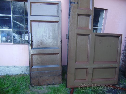 prodám dubová buková vrata - 7