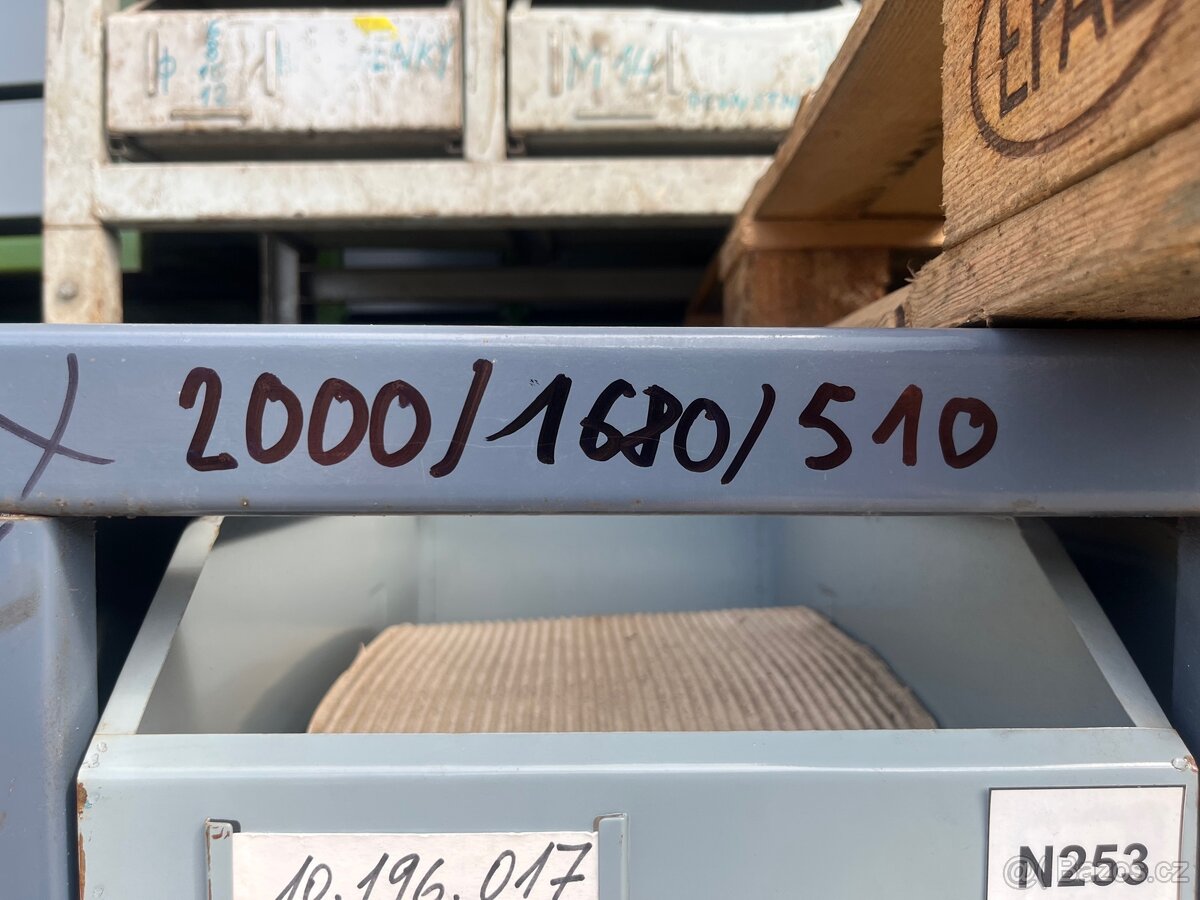 Zásuvkový,šuplíkový regál - 7