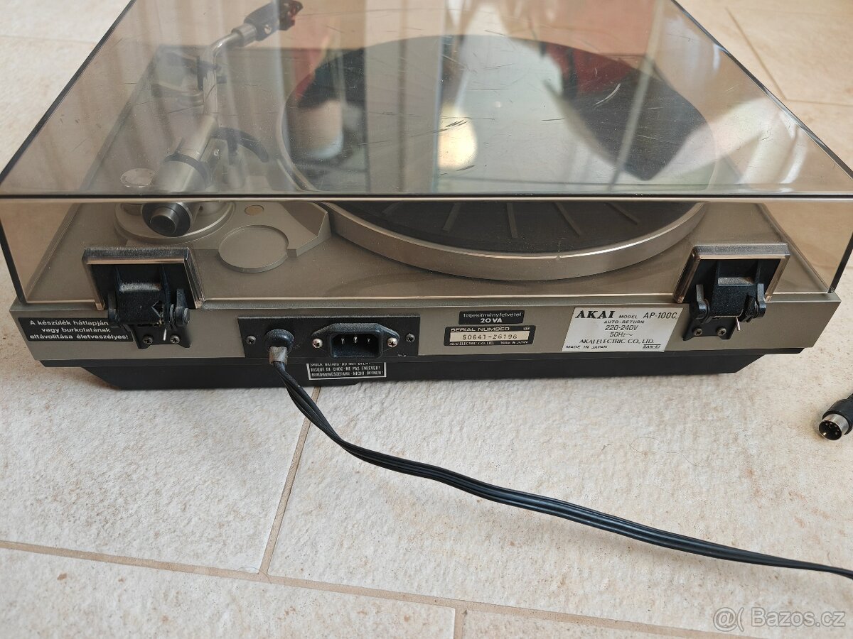 Prodám gramec AKAI Ap-100 + předzesilovač - 7