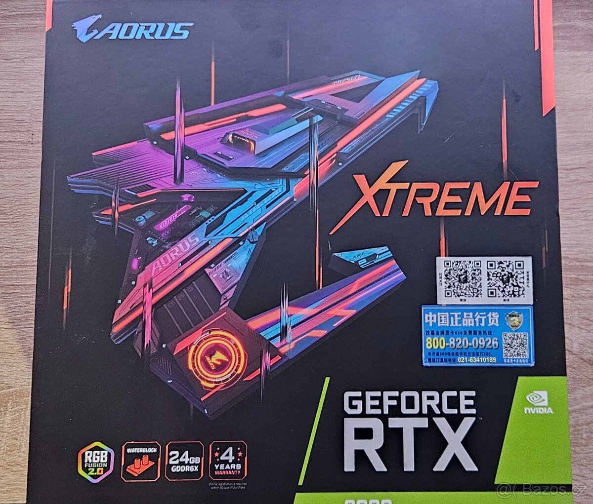 GIGABYTE AORUS GeForce RTX 3090 XTREME WATERFORCE WB 24GB - 7