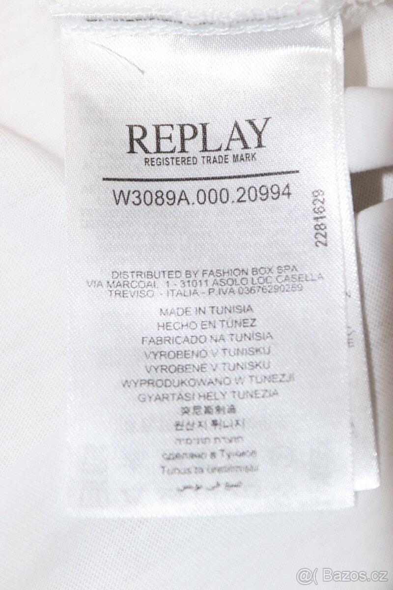 Dámské tričko Replay vel. XS - 7
