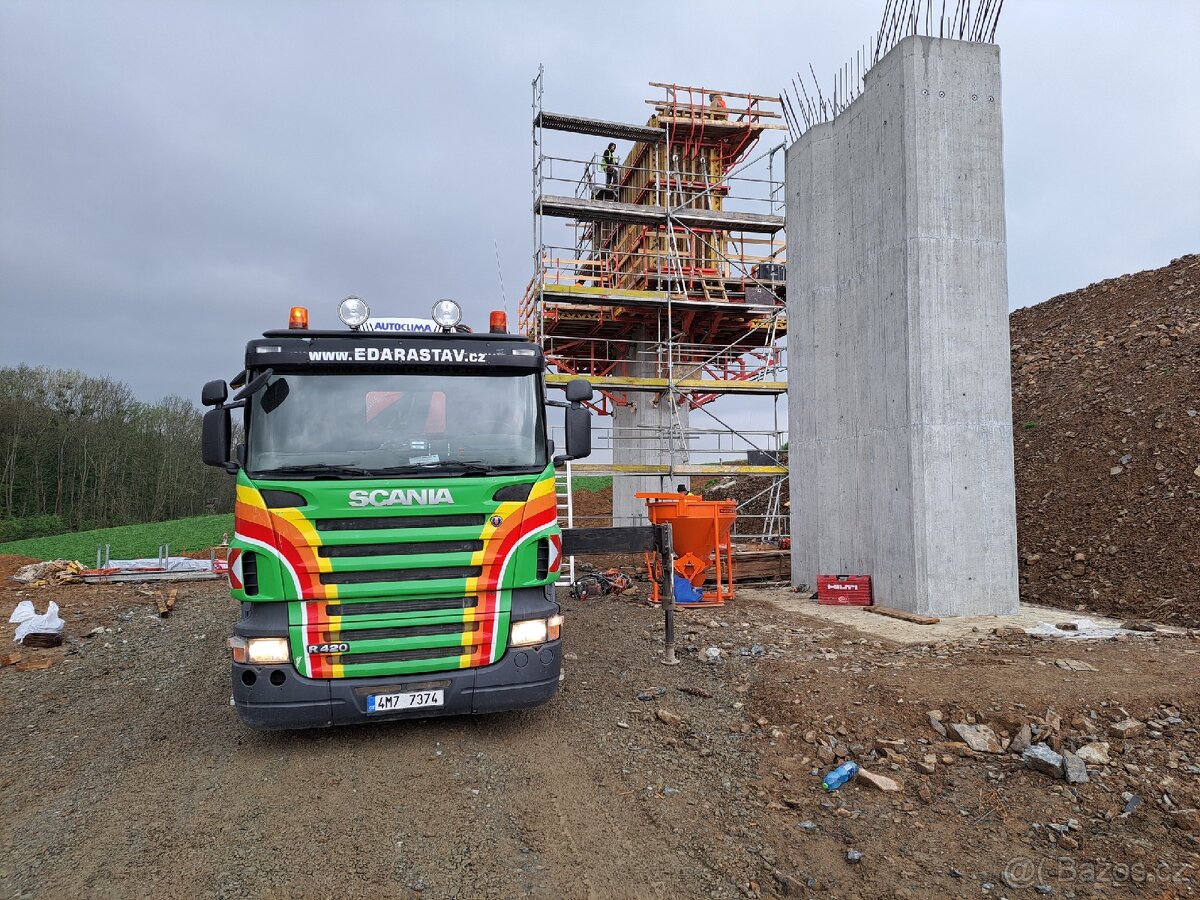 Doprava a práce hydraulickou rukou - 7