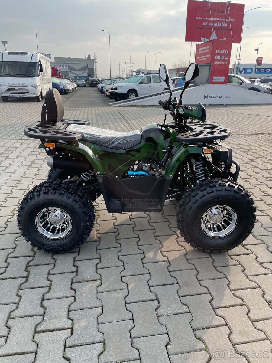 Dětská čtyřkolka Transformer 150cc 3G8 - Zelený maskáč - 7