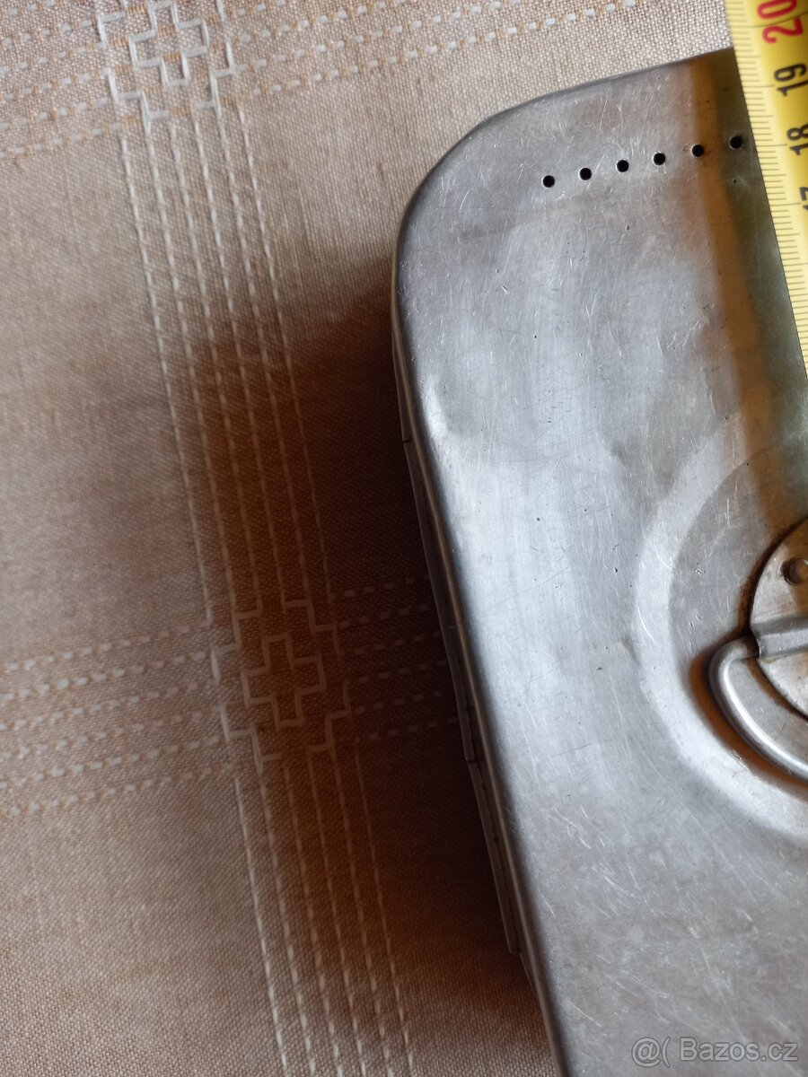 Retro hliníkový svačinový box - 7