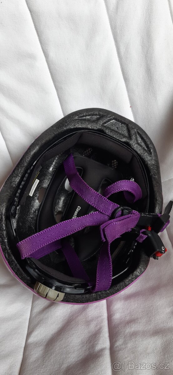 Detska prilba na kolo Cratoni vel.49-53cm s blikackou - 7