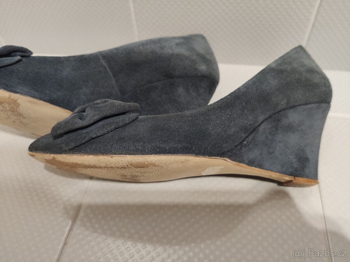 Dámské semišové lodičky Minozzi Milano - 7