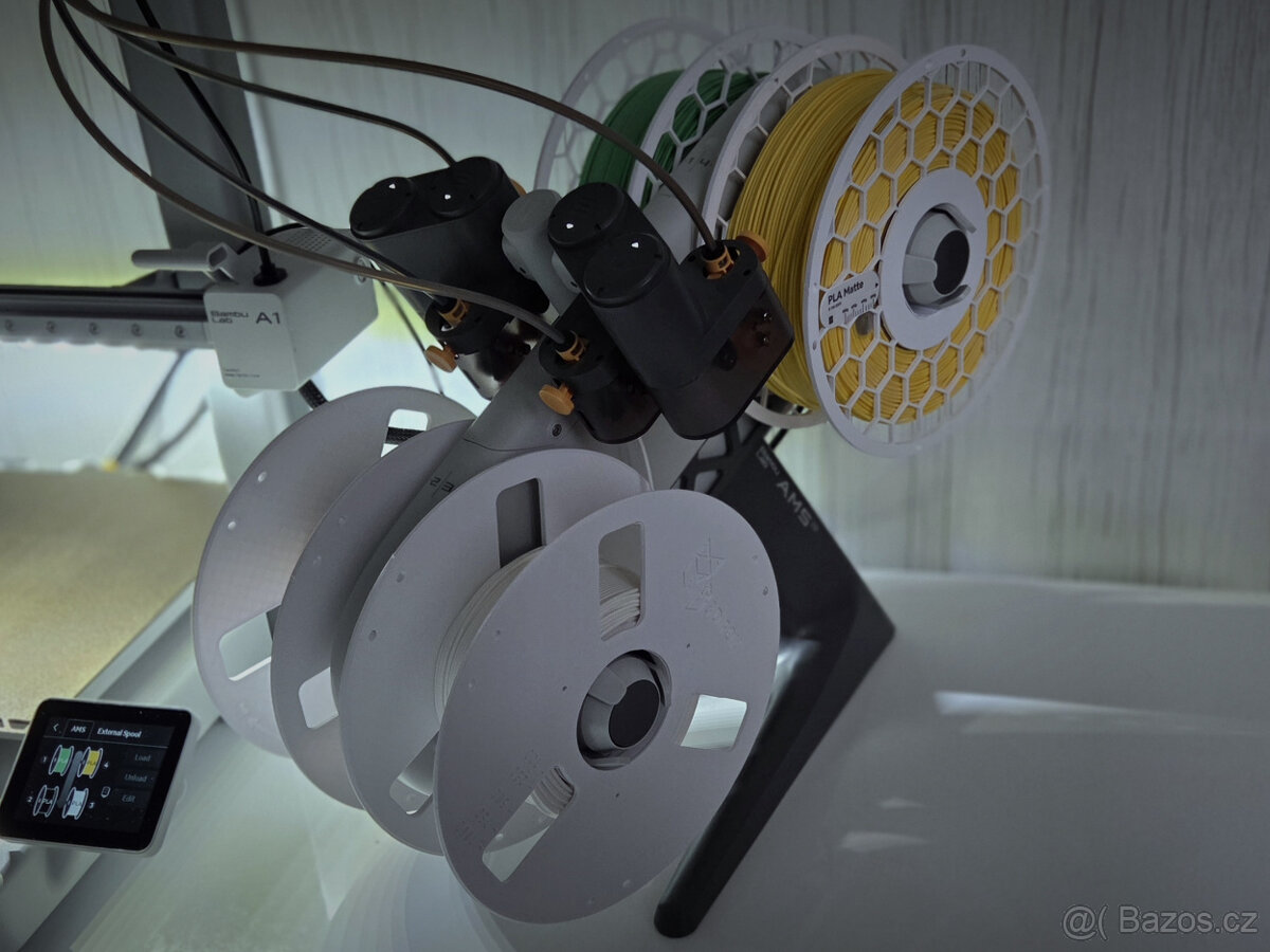 Bambu Lab A1 Combo (s AMS) + Sušička Eibos Easdry - TOP STAV - 7