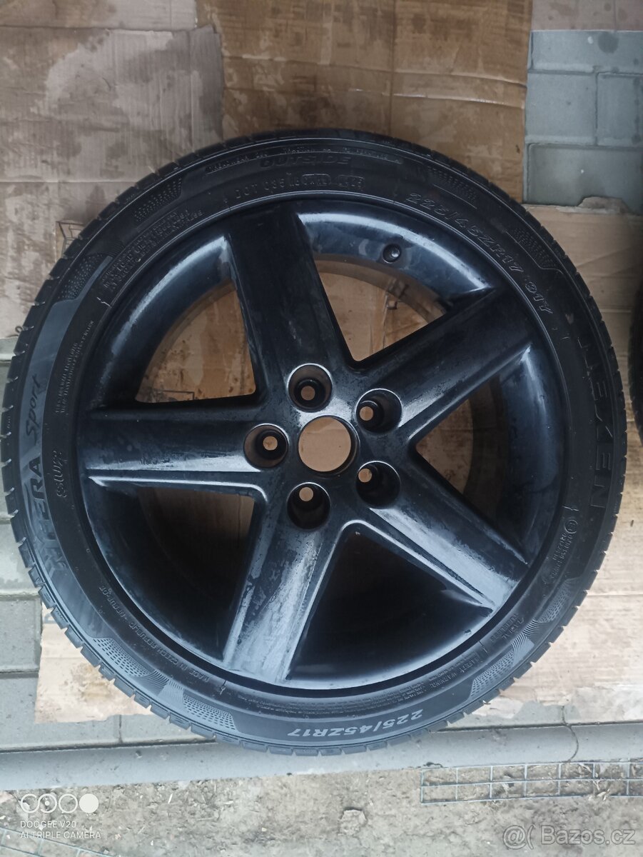 ALU disky 17, 5x112 , 7,5J ET45 - 7