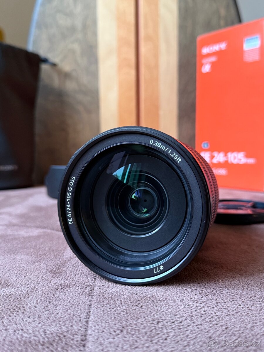 Sony 24-105 mm f/4 G OSS objektiv ve skvělém stavu - 7