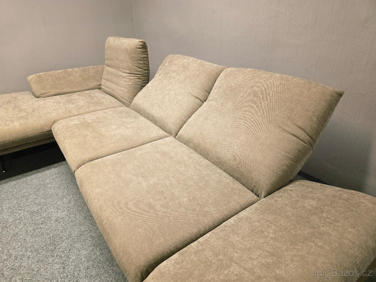 Nová rohová sedačka KOINOR FRANCIS hnědá - 7