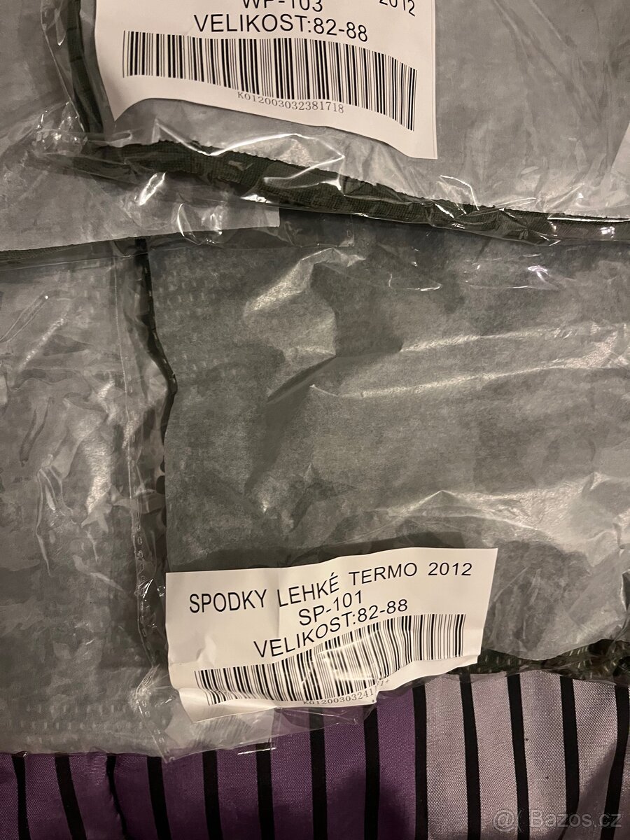 Trička, termo prádlo, ponožky, svetr apod, viz popisek - 7