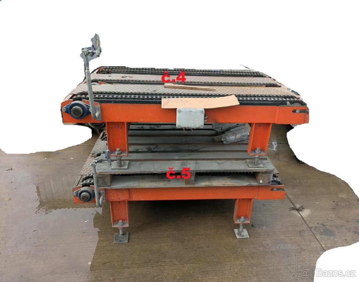 Reťazový dopravník 5x zachovalý - 7