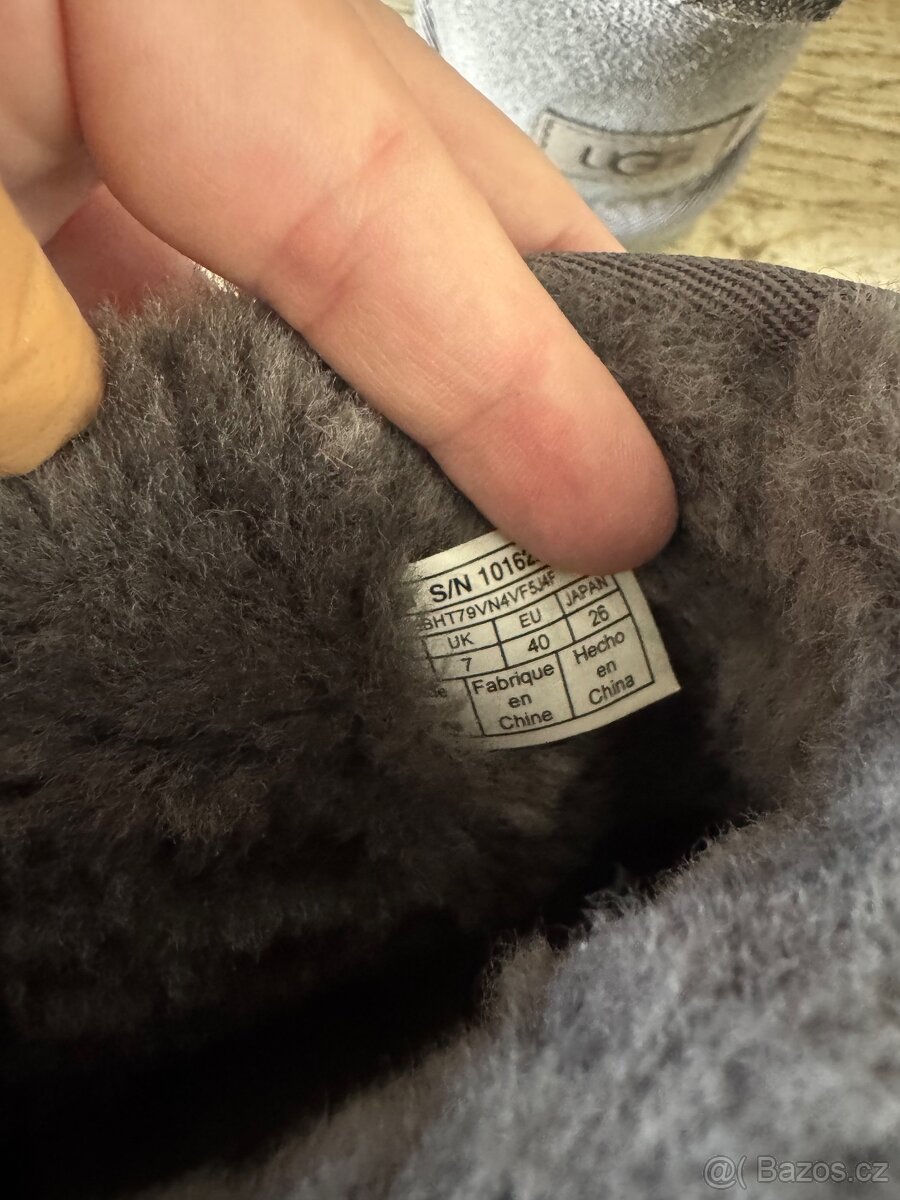 Šedé válenky UGG - 7