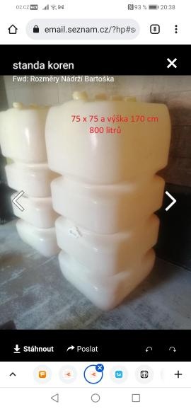 Plastové nádrže na naftu, čisté - 7