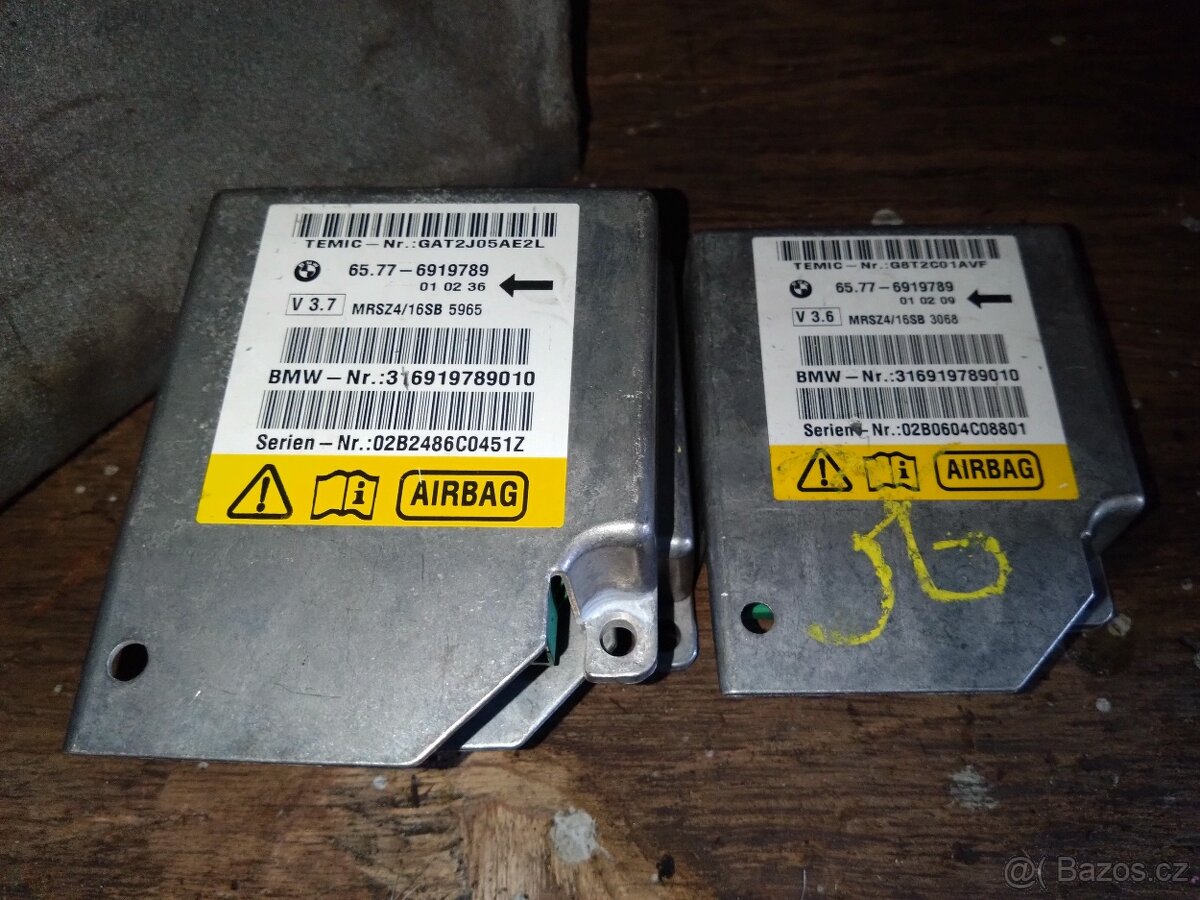 Airbagová jednotka, Senzor nárazu BMW - 7