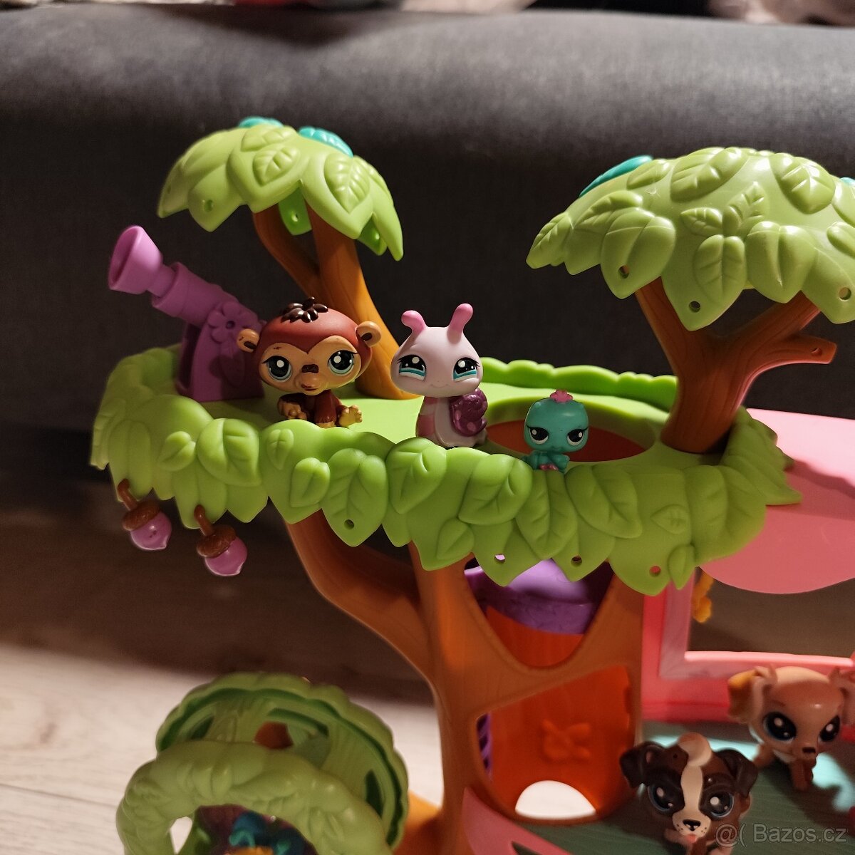 LPS stromový domeček spoustu zvířátek a doplňky - 7